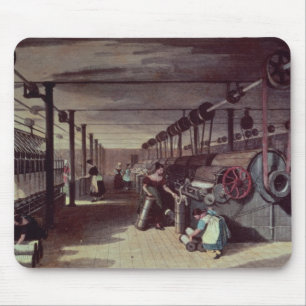 Interior of a mill mouse pad