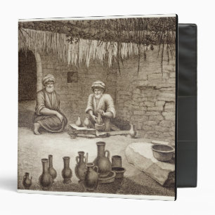 Interior of a Potter's Workshop, from Volume II Ar Binder