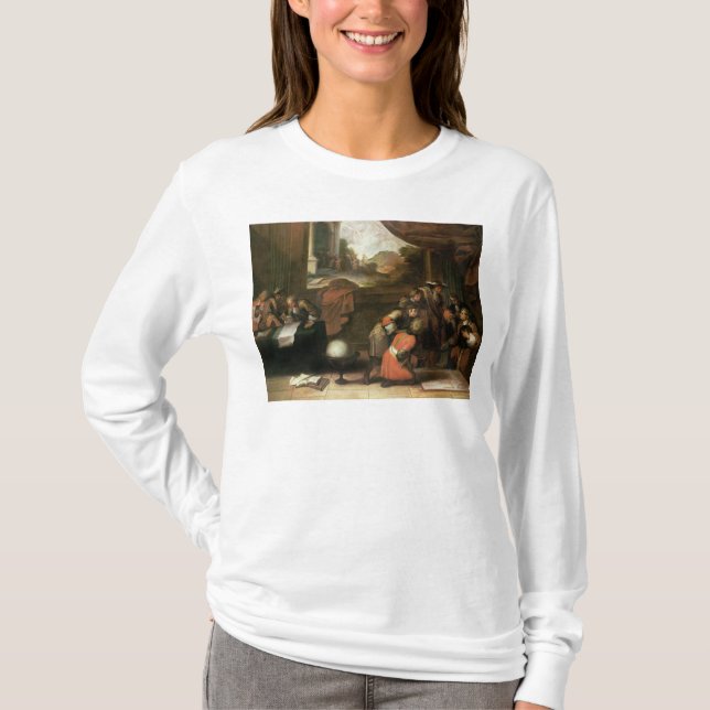 Interior of a Room with Geographers T-Shirt (Front)