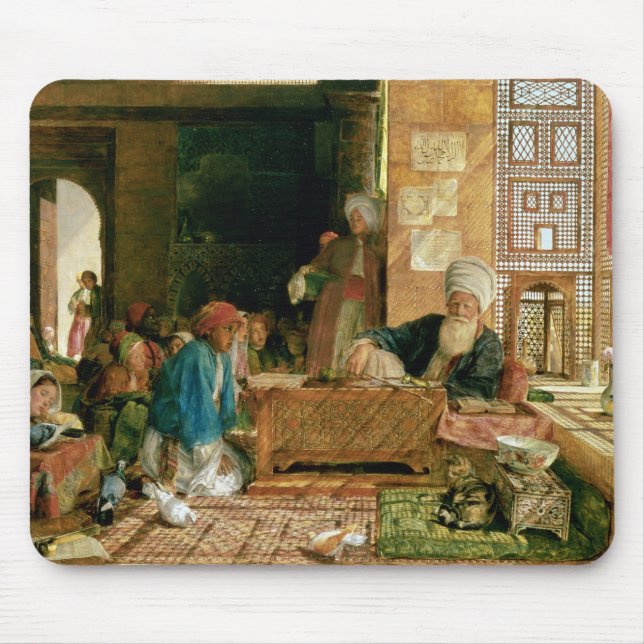 Interior of a School, Cairo Mouse Pad (Front)
