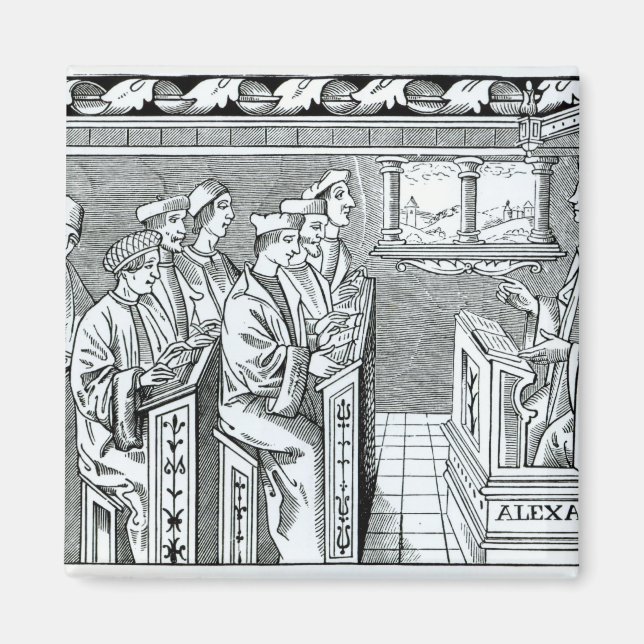 Interior of a School Magnet (Front)