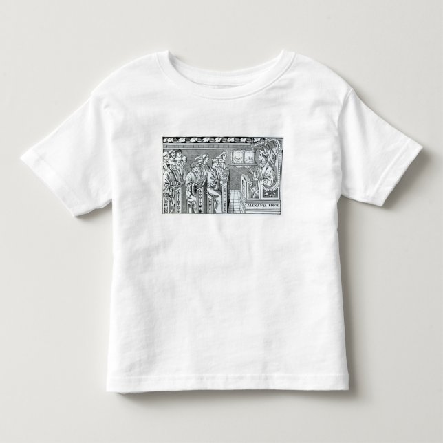 Interior of a School Toddler T-shirt (Front)