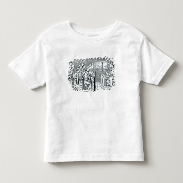 Interior of a School Toddler T-shirt (Front)