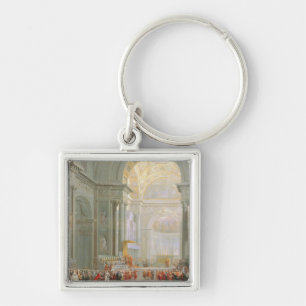 Interior of a St. Peter's, Rome Keychain