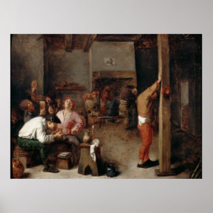 Interior of a Tavern Poster