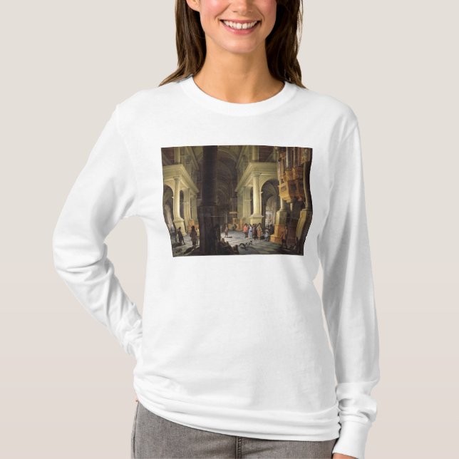 Interior of a Temple, 1652 T-Shirt (Front)