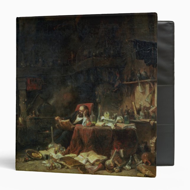 Interior of an Alchemist's Study Binder (Front/Inside)