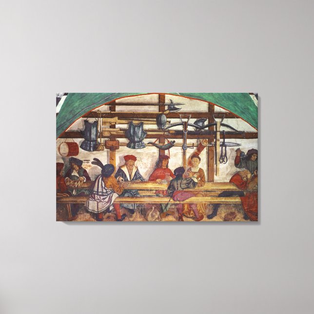 Interior of an Inn Canvas Print (Front)