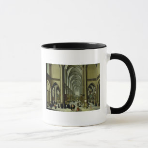 Interior of Antwerp cathedral Mug