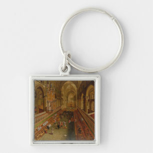 Interior of Canterbury Cathedral, c.1675-1700 (oil Keychain