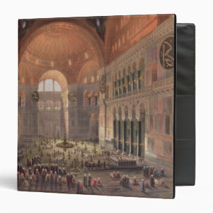 Interior of Haghia Sophia, Constantinople, pub. 18 Binder