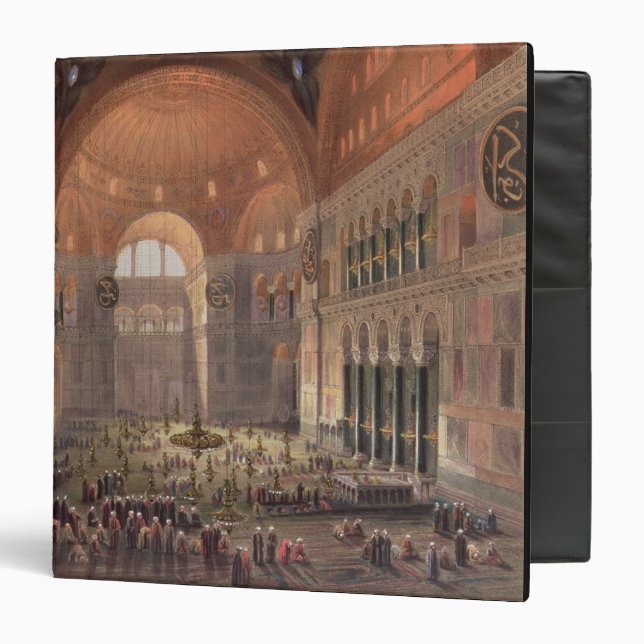 Interior of Haghia Sophia, Constantinople, pub. 18 Binder (Front/Inside)