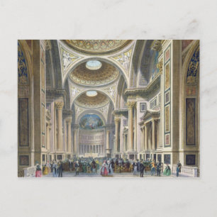 Interior of La Madeleine, Paris Postcard