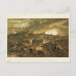 Interior of Malakoff with Remains of Round Tower Postcard