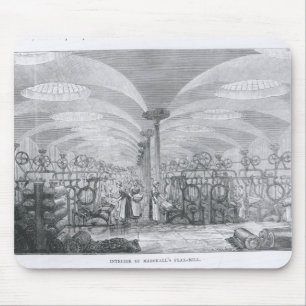 Interior of Marshall's Flax-Mill Mouse Pad