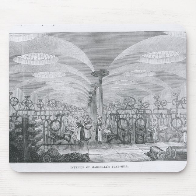 Interior of Marshall's Flax-Mill Mouse Pad (Front)