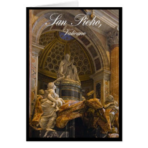 Interior of Saint Peter's Basilica in Vatican