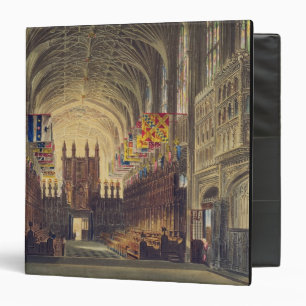 Interior of St. George's Chapel, Windsor Castle, f Binder