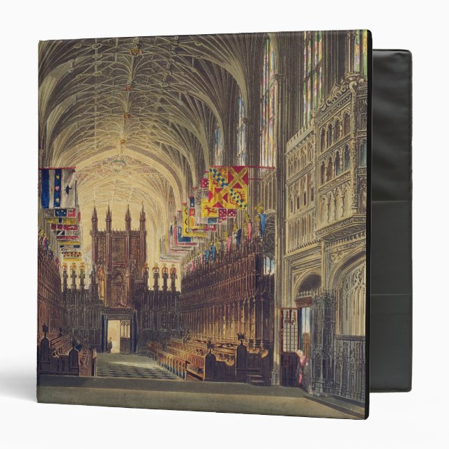 Interior of St. George's Chapel, Windsor Castle, f Binder (Front/Inside)