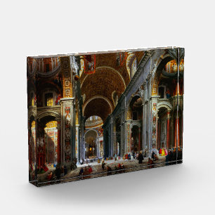 Interior of St. Peter's Basilica, Rome Photo Block