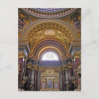 Interior of St Stephen's Basilica, Budapest(7) Postcard