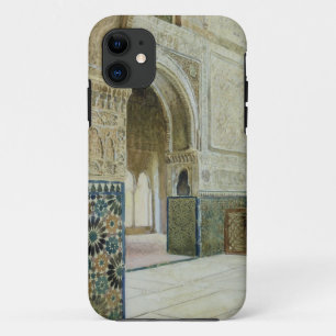 Interior of the Alhambra, Granada (w/c) iPhone 11 Case