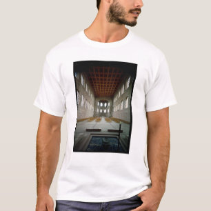 Interior of the basilica, early 4th century AD T-Shirt