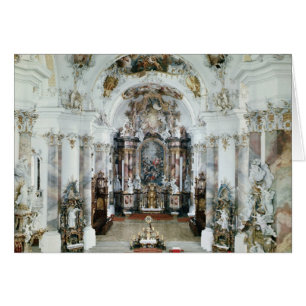 Interior of the benedictine abbey church