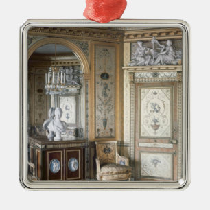 Interior of the boudoir of Marie Antoinette Metal Ornament