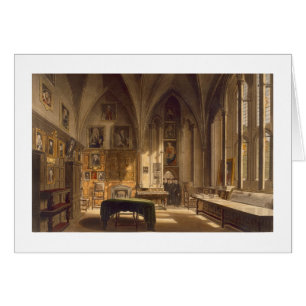 Interior of the Chapter House, illustration from t