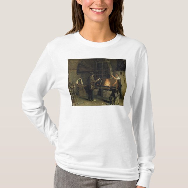 Interior of the Forge, 1837 T-Shirt (Front)