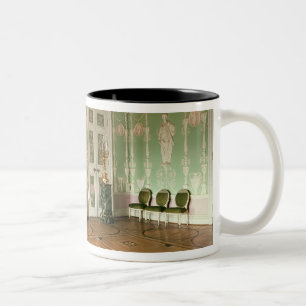 Interior of the Green Dining Room Two-Tone Coffee Mug