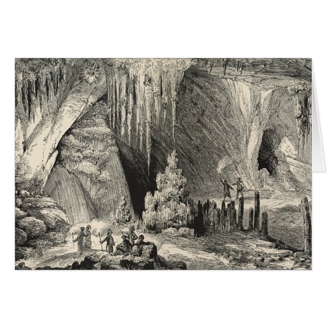 Interior of the Grotto of Antiparos (Front Horizontal)