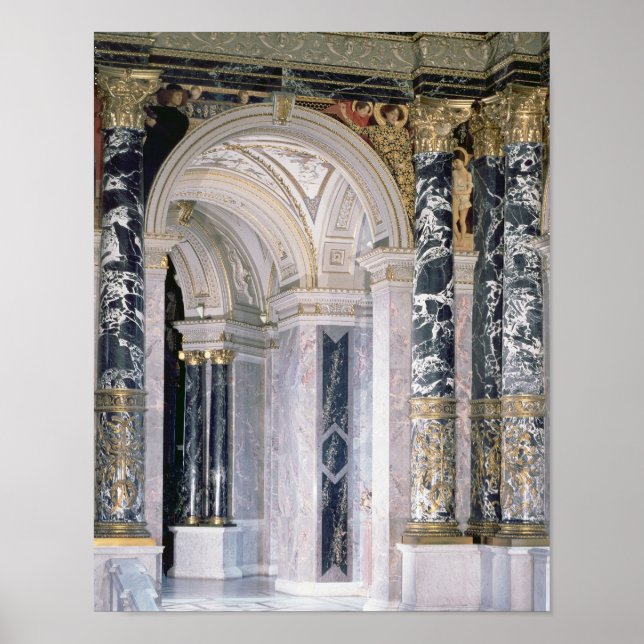 Interior of the Kunsthistorisches Museum Poster (Front)