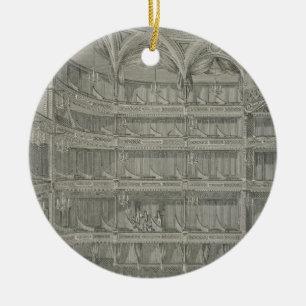Interior of the Late Theatre Royal, Drury Lane, in Ceramic Ornament
