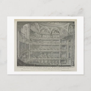 Interior of the Late Theatre Royal, Drury Lane, in Postcard