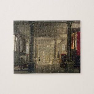 Interior of the Law School, Cambridge, from 'The H Jigsaw Puzzle