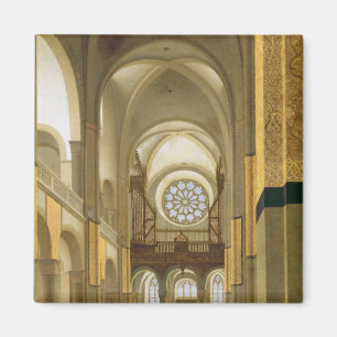 Interior of the Marienkirche in Utrecht, 1638 Magnet