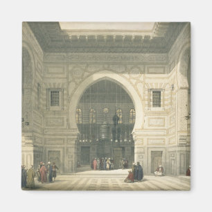 Interior of the Mosque of Sultan Hasan, Cairo, fro Magnet