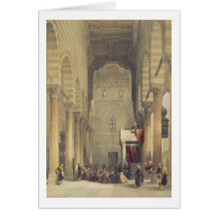 Interior of the Mosque of the Metwalys, Cairo, fro