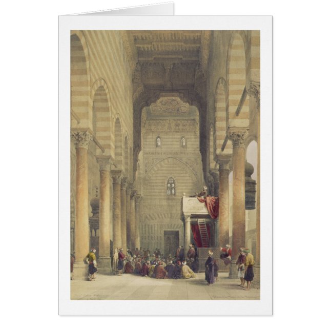 Interior of the Mosque of the Metwalys, Cairo, fro (Front)