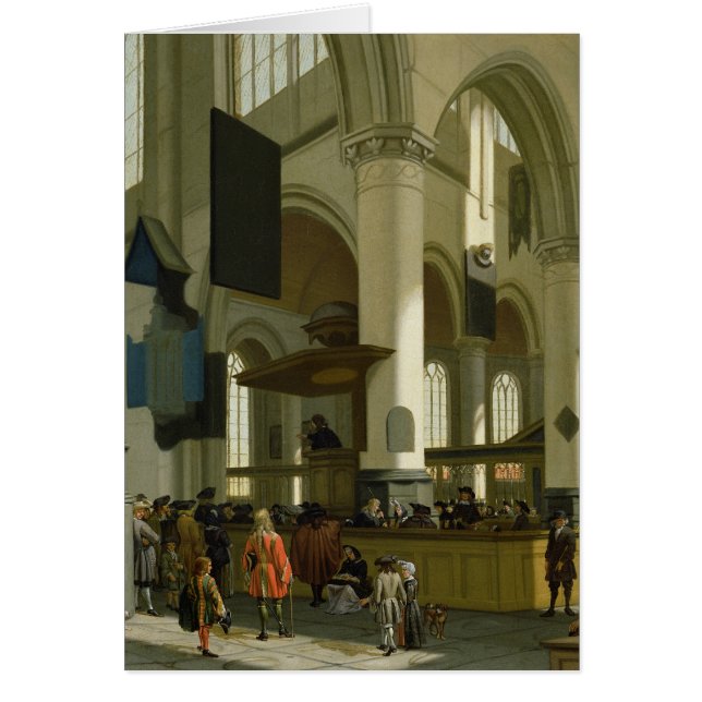 Interior of the Oude Kerk (Front)
