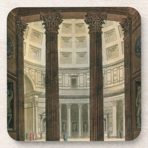 Interior of the Pantheon, Rome, from 'Le Costume A Coaster