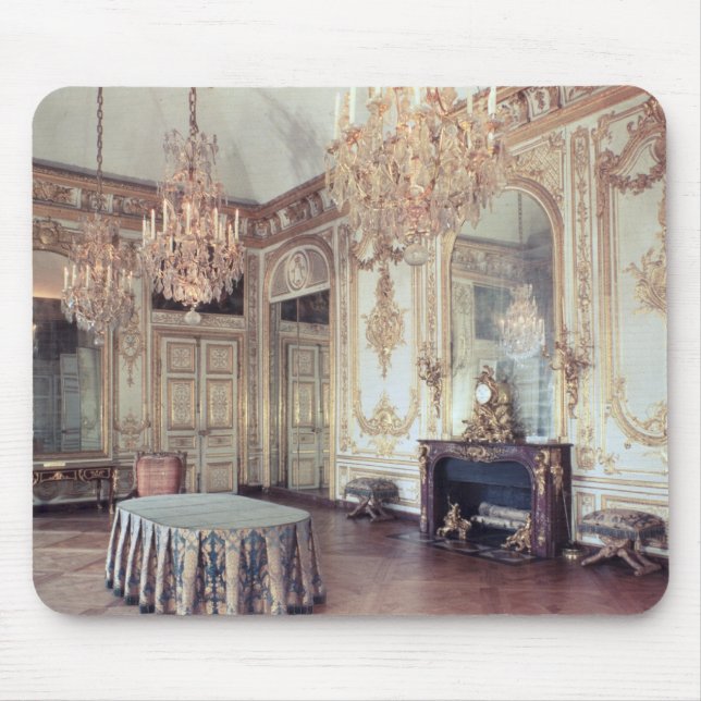 Interior of the Salle du Conseil  1701-55 Mouse Pad (Front)