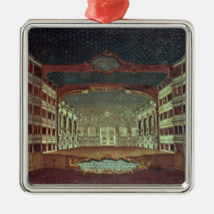 Interior of the San Samuele Theatre, Venice Metal Ornament