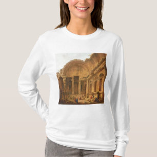 Interior of the Temple of Diana at Nimes, 1787 T-Shirt