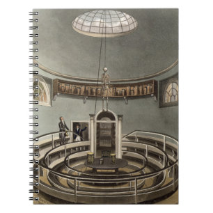 Interior of the Theatre of Anatomy, Cambridge, fro Notebook