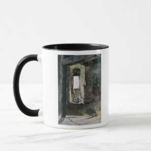 Interior of the windmill on the battlefield mug