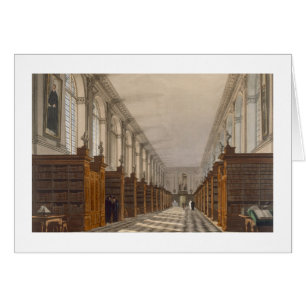 Interior of Trinity College Library, Cambridge, fr