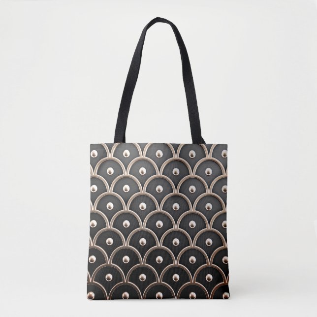 Interior pattern, architectural background. tote bag (Front)
